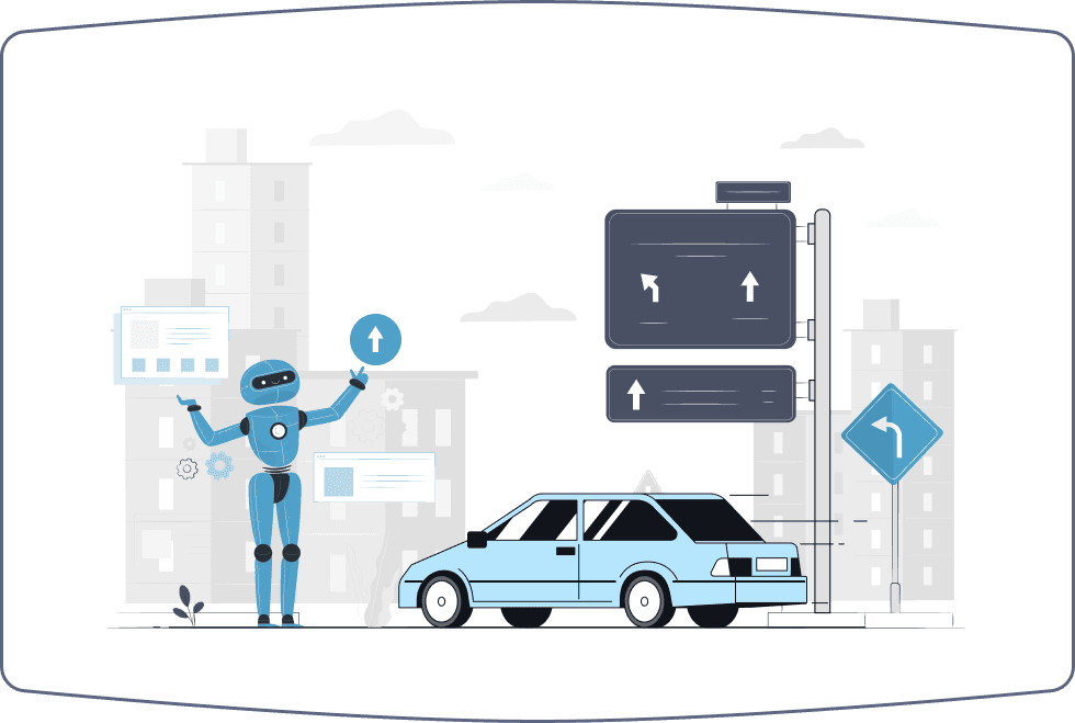 Digital team illustration